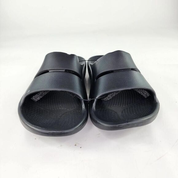 Oofos OOahh Mens Sport Flex Slide US 8 Black Recovery Sandals Shoes main image 6